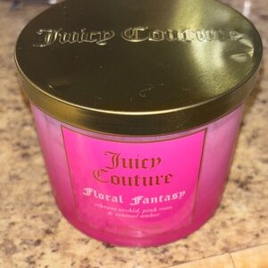 Juicy Couture Pink Floral Fantasy Candle
